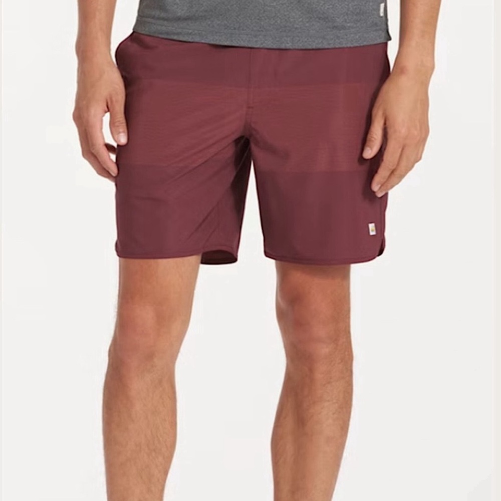 Vuori Banks Gym Shorts 7.5” Inseam Elastic Waist Stretch Drawstring Athletic